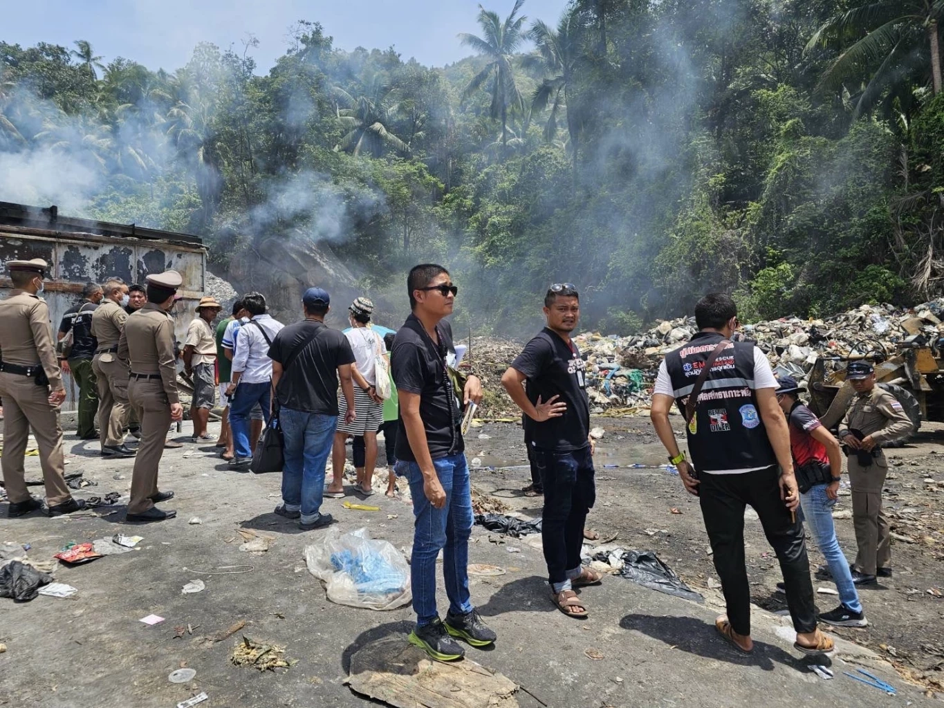 เปิดไทม์ไลน์ ภาพสุดท้ายเหยื่อ ก่อนถูก"หนุ่มสเปน"แยกร่างทิ้งบ่อขยะ เกาะพะงัน