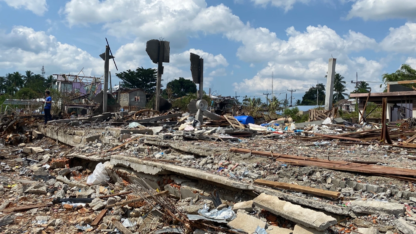 เปิดภาพผ่าน 10 วัน"โศกนาฎกรรมมูโนะ" วอนเร่งซ่อมบ้าน ถูกโกดังพลุระเบิด