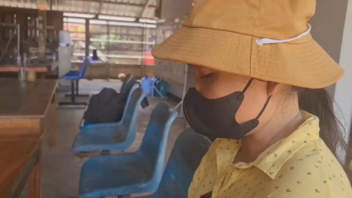 น.ส.พรรณี ภูขำ อายุ 42 ปี ผู้ก่อเหตุ