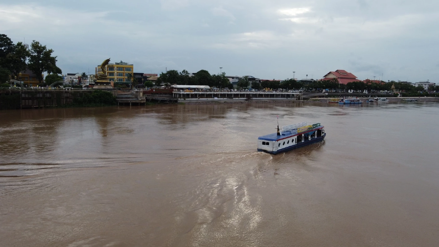 น้ำโขงวิกฤต นครพนมอีก 1 ม.ล้นตลิ่ง "บึงกาฬ"ระดับน้ำกระทบสร้างสะพานไทย-ลาว