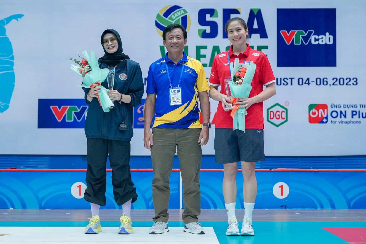 สรุปทุกรางวัล "ซี วี.ลีก" สนามแรก "เพียว-อัจฉราพร" ซิว MVP