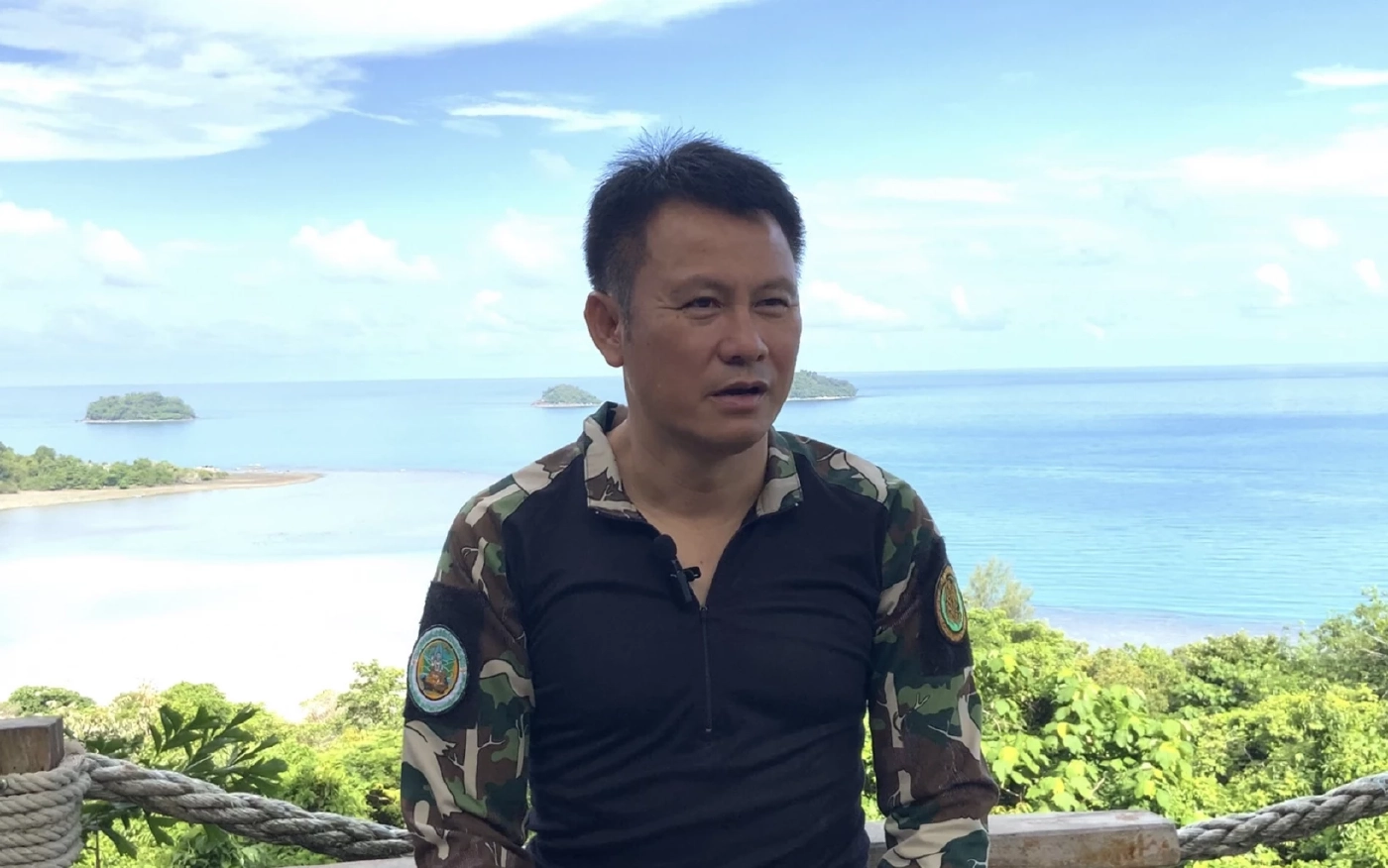 นายพลวีร์ บูชาเกียรติ หัวหน้าอุทยานฯ เกาะช้าง