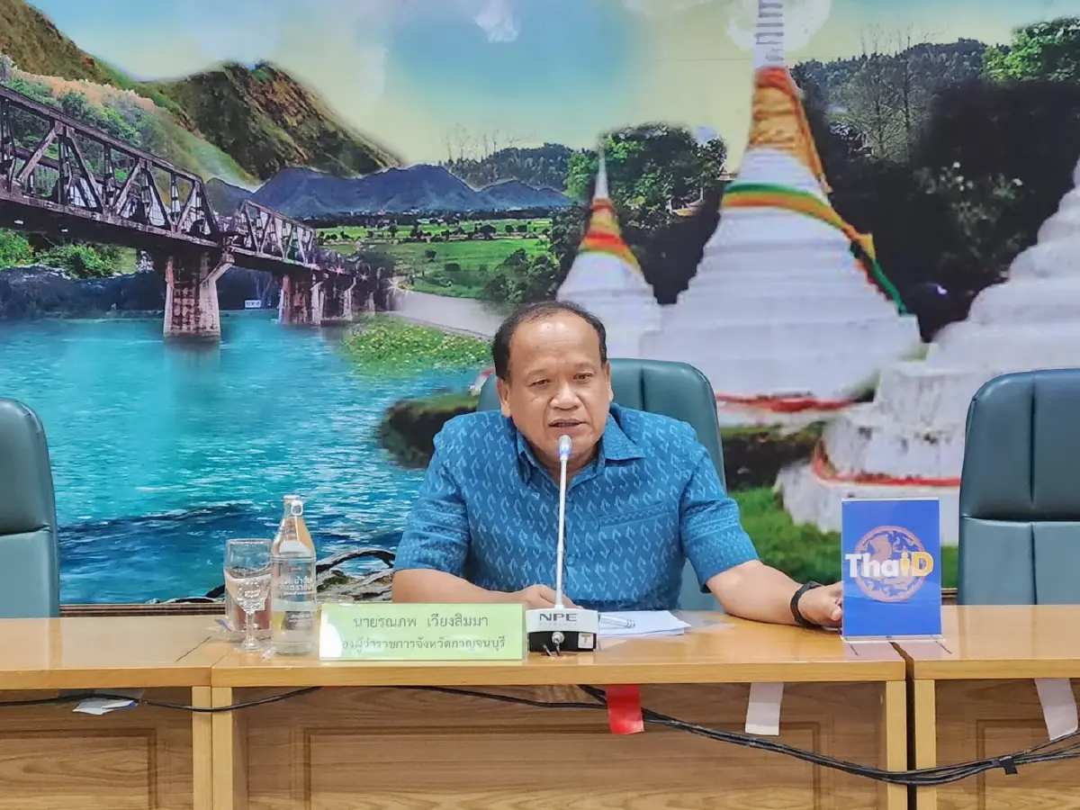 นายรณภพ เวียงสิมมา รองผู้ว่าราชจังหวัด ปฏิบัติราชการแทนผู้ว่าราชการจังหวัดกาญจนบุรี 