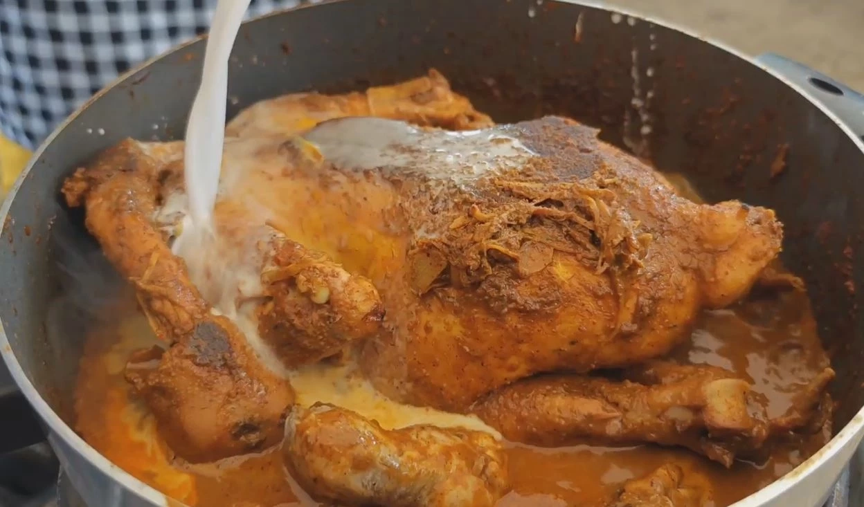 เมนูแกงไก่ตายาย