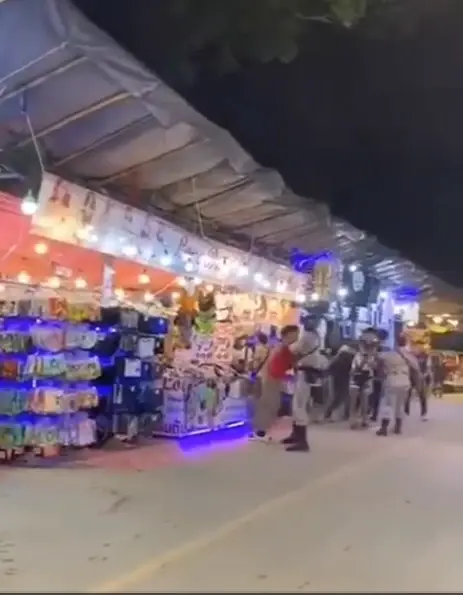 โจ๋เชียงรายดุ ยกพวกป่วนงานประจำปี จากงานส้มโอ กลายเป็นงานมวยวัด (มีคลิป)