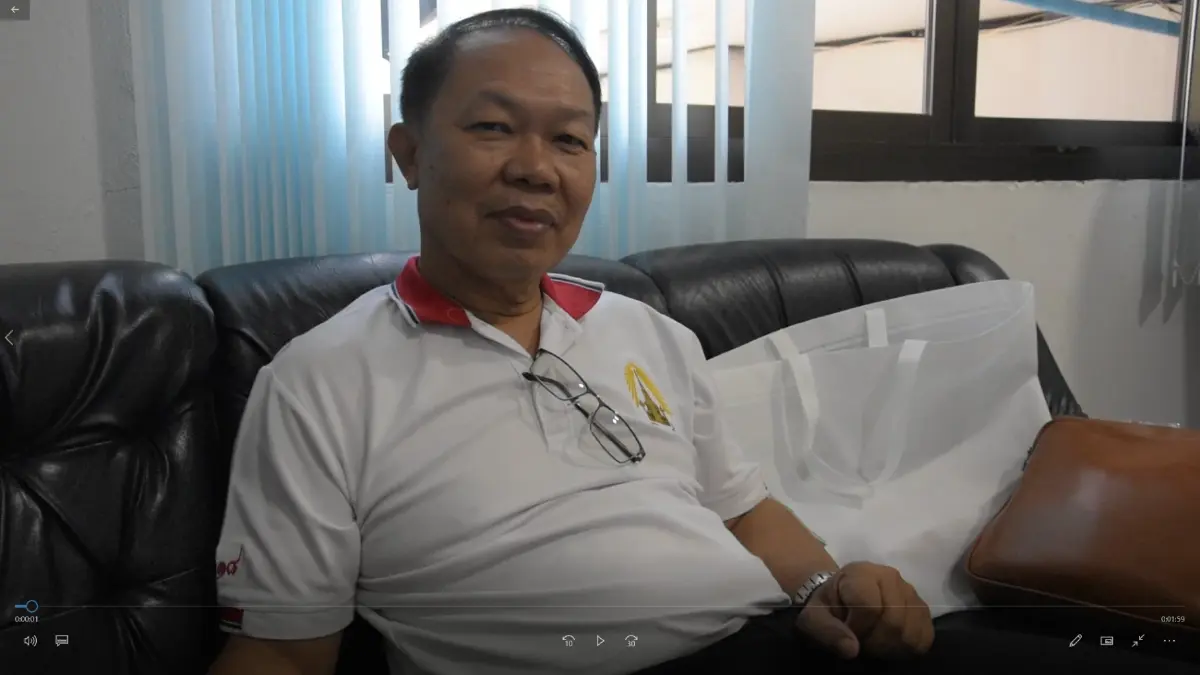 ทต.เชียงคำ โยนผู้รับเหมาวัดถนนคลาดเคลื่อน ตีเส้นจราจรโค้งเหมือนเลข 3