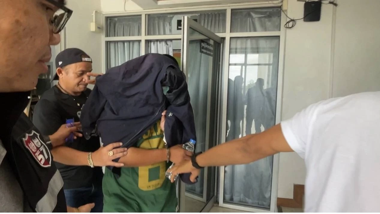 นายอภิชาติ พัชรการ อายุ 35 ปี ผู้ต้องหาสั่งการ