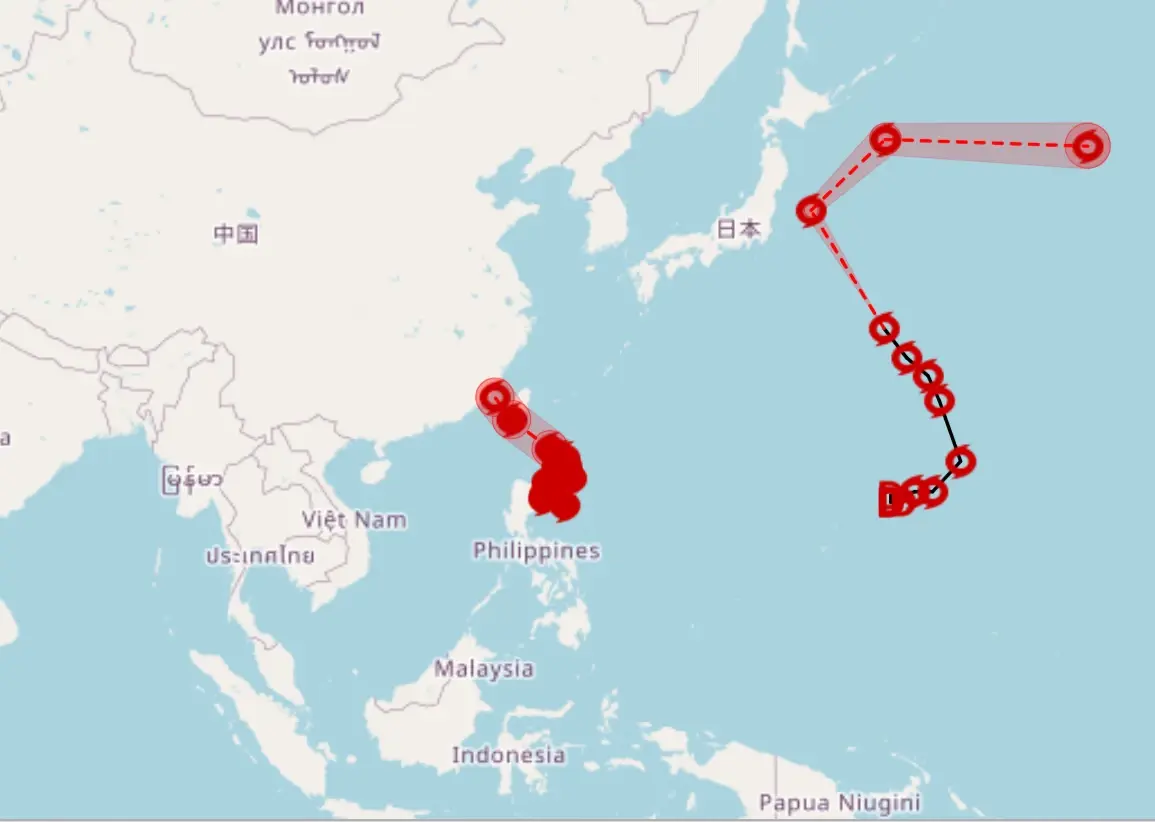 พยากรณ์อากาศวันหยุด อุตุฯ เผยประเทศไทยมี "ฝนลดลง" อัปเดตเส้นทางพายุ