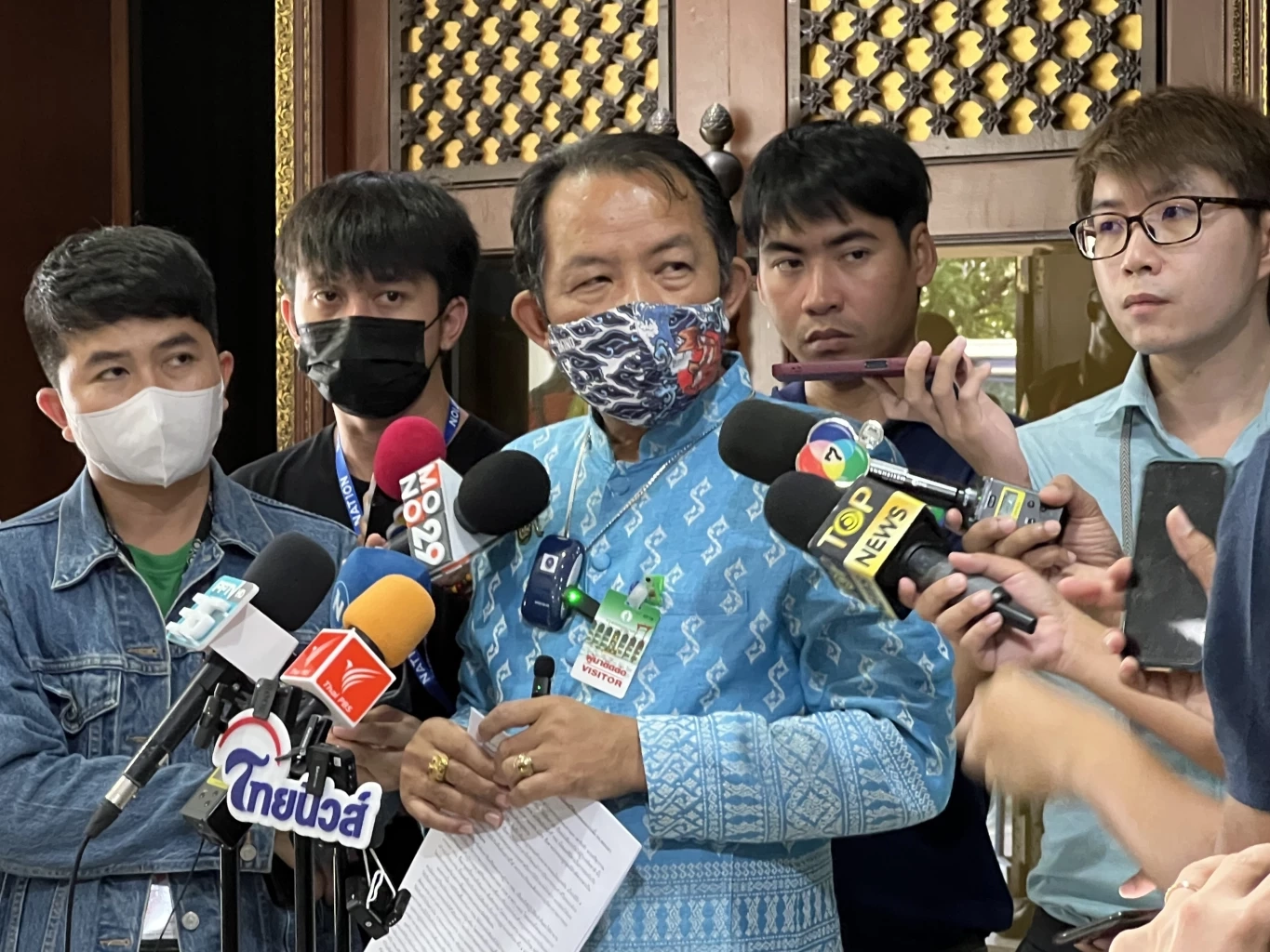  &quot;นายศรีสุวรรณ จรรยา&quot; นายกสมาคมต่อต้านสภาวะโลกร้อน