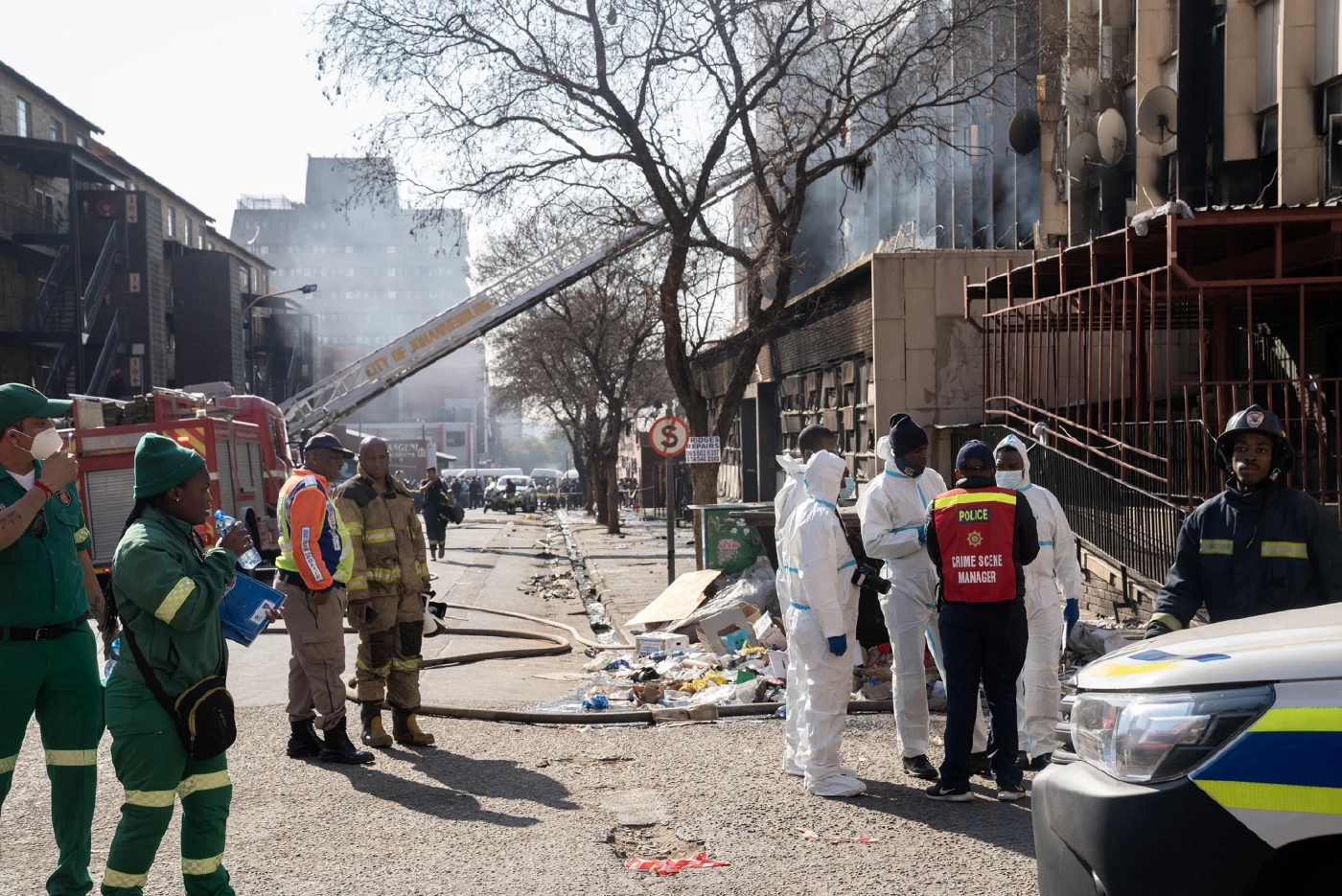 ไฟไหม้ตึก 5 ชั้นในแอฟริกาใต้ ดับสลด 73  ราย