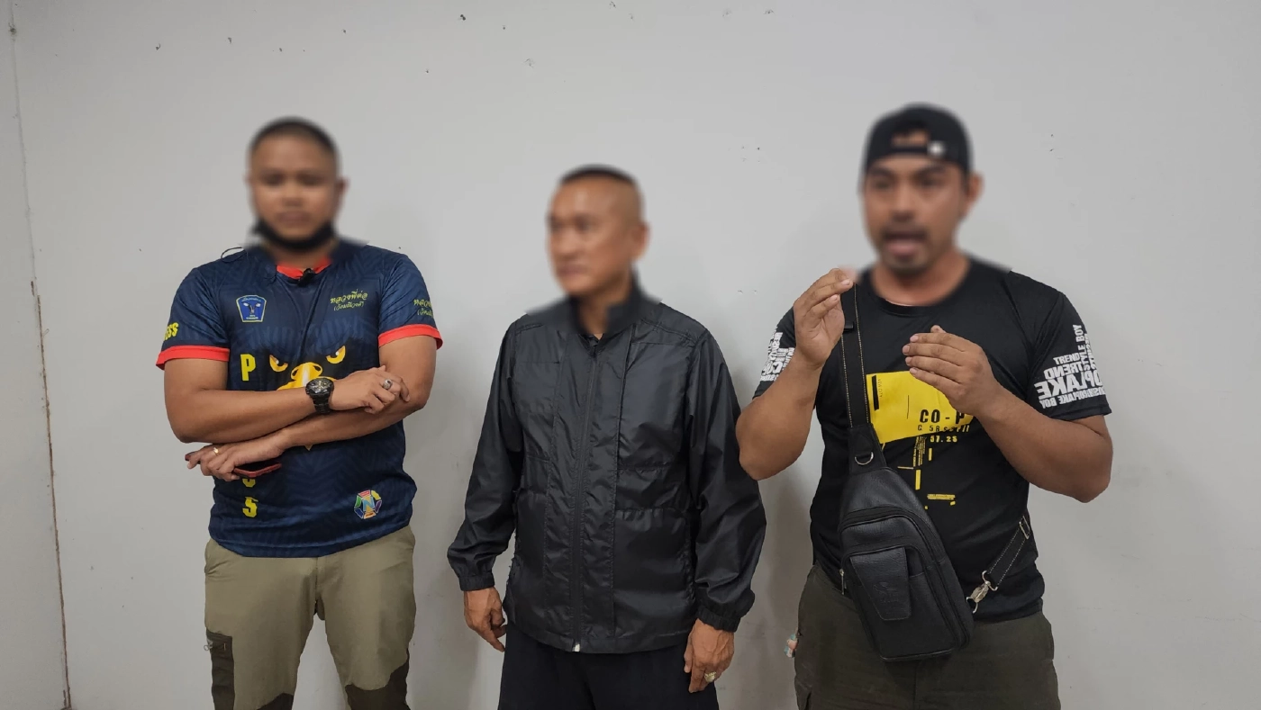 ชายชุดดำโต้กลับ ไม่ได้คุกคาม "พลายเอกชัย" ยันเป็นแค่นักท่องเที่ยว