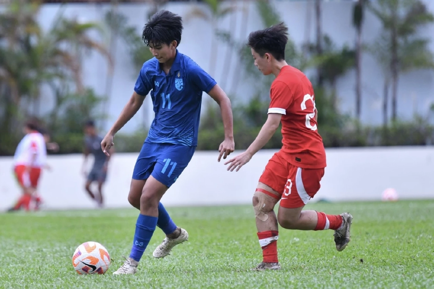 "ฟุตบอลหญิงทีมชาติไทย" อุ่นสวยอัด ฮ่องกง 5-0 เตรียมทีมเอเชียนเกมส์