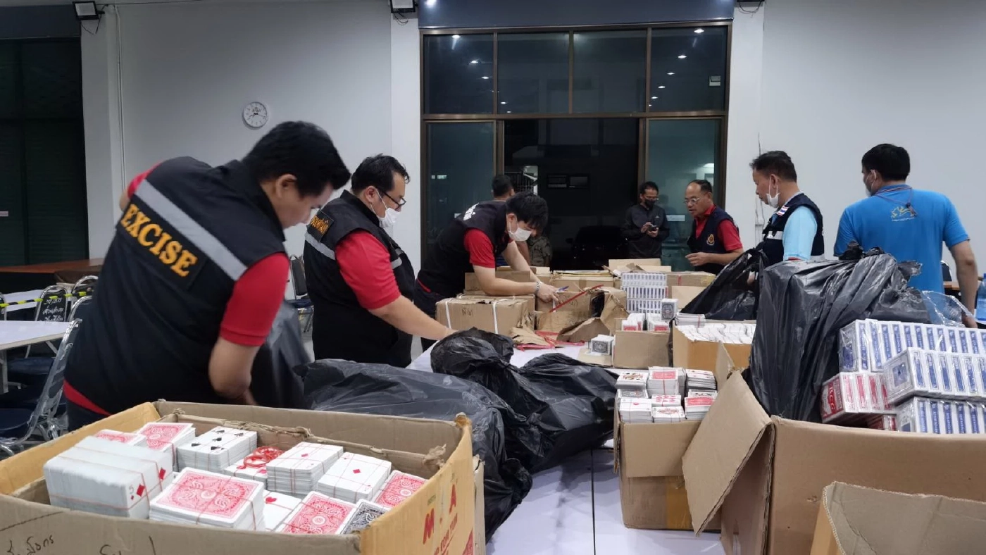 เด้ง 5 เสือ สภ.ช้างเผือก หลังกรมการปกครองบุกทลายบ่อนเชียงใหม่ 