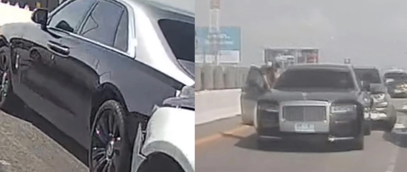 ยังร้อนแรง ไม่แผ่ว! "ออลนิว" รถประกันขาด ชนท้ายรถยุโรปพังยับ