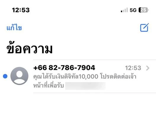 ตร. เตือน "ดิจิทัลวอลเล็ต 1 หมื่นบาท" แอปฯมิจฉาชีพ