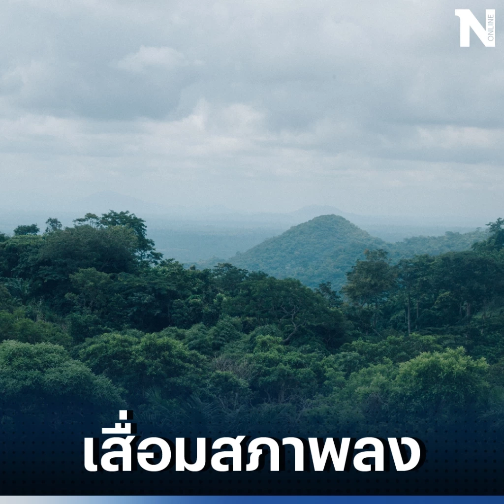 ดงพญาเย็น-เขาใหญ่ ป่ามรดกโลกน่าห่วง อาจเสื่อมสภาพเพราะ Climate Change