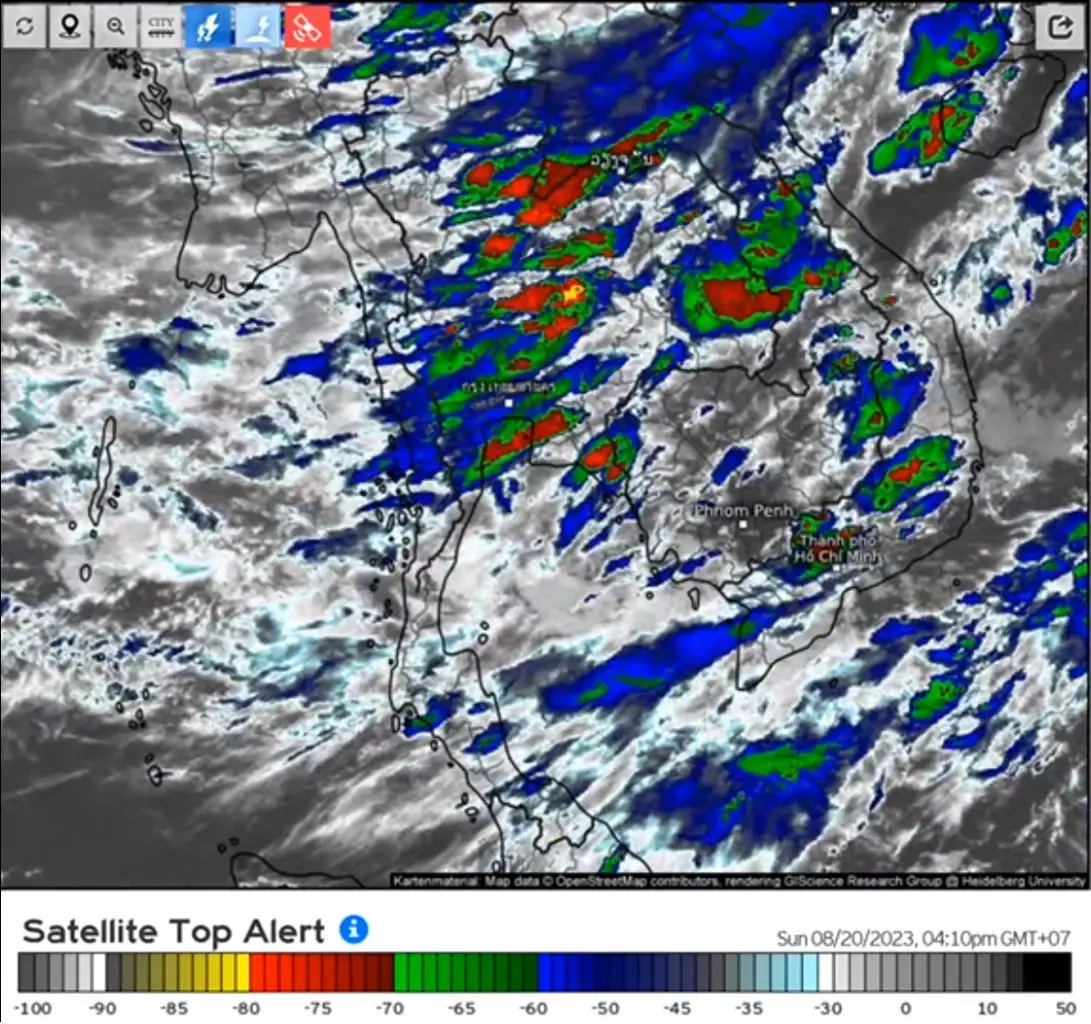 พยากรณ์อากาศทั่วไทย "ฝนตกหนักถึงหนักมาก" กรมอุตุฯแจ้งพท.เสี่ยงน้ำท่วม