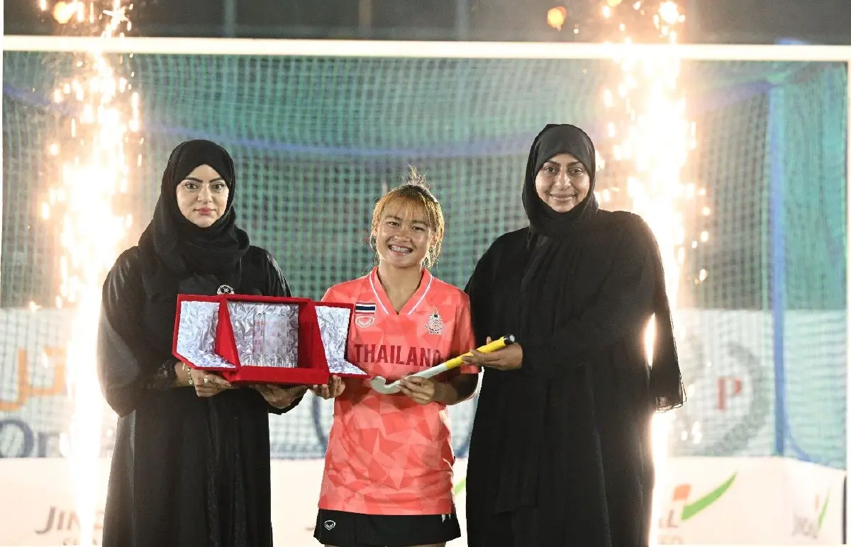 ฮอกกี้สาวไทยพ่ายอินเดีย 2-7 จบรองแชมป์เอเชีย "ณัฐกานต์"ซิว MVP