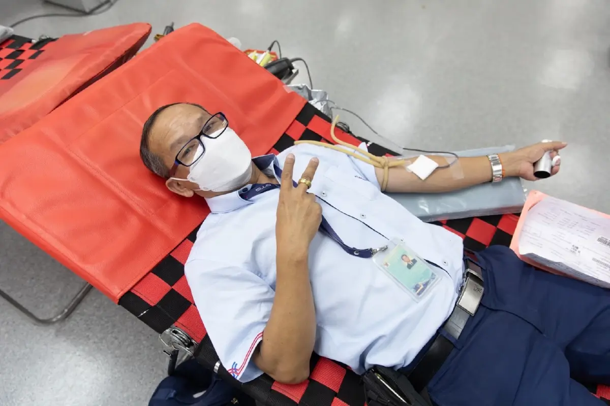 บีทีเอส ร่วมบริจาคโลหิต ถวายเป็นพระราชกุศล เฉลิมพระชนมพรรษา พระพันปีหลวง