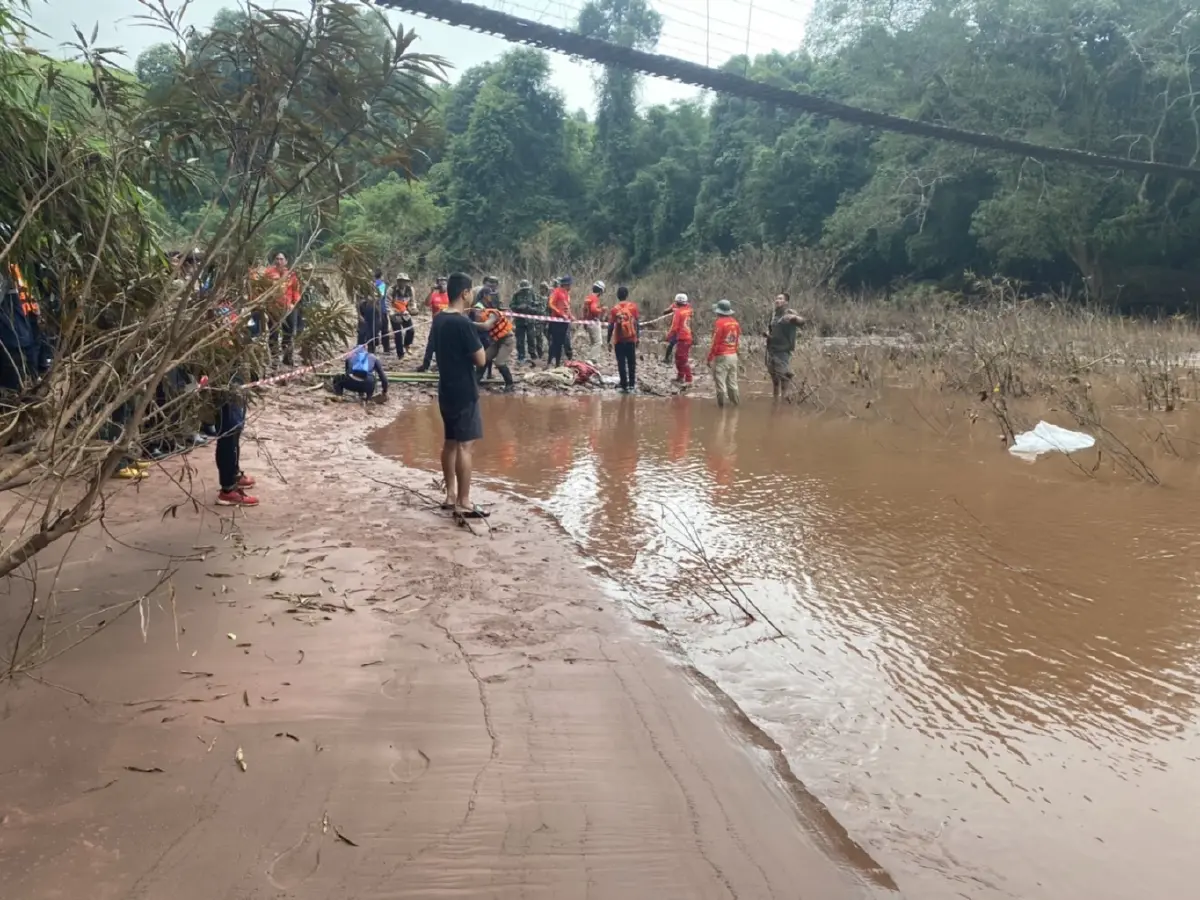 พบแล้ว ร่างนักท่องเที่ยว"ล่องแก่งน้ำว้า"ตกเรือจมหาย โผล่ไปไกล 12 กม.