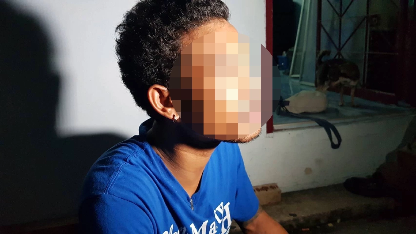  นายเสถียร อับสีรัมย์ อายุ 28 ปี  ผู้ก่อเหตุ 