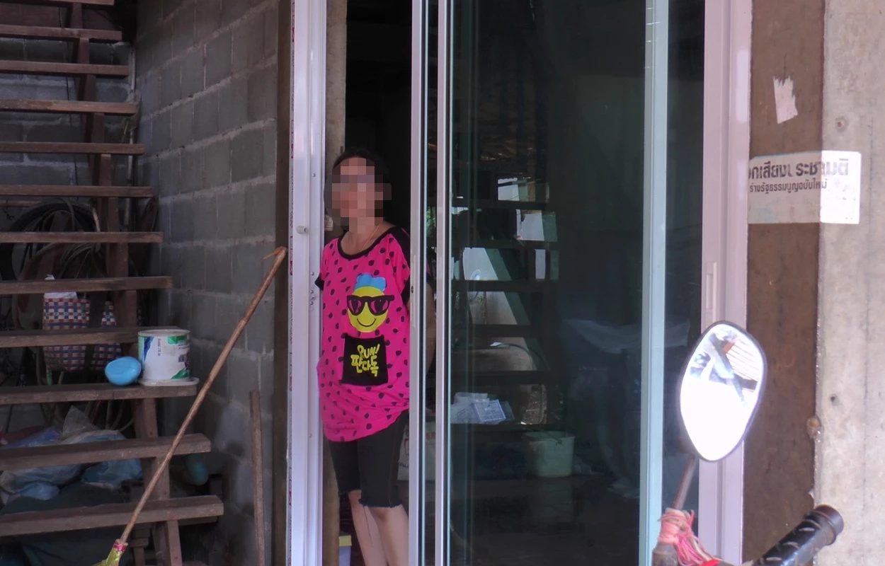 แม่ของน้องพี เด็กหญิงที่ก่อเหตุ