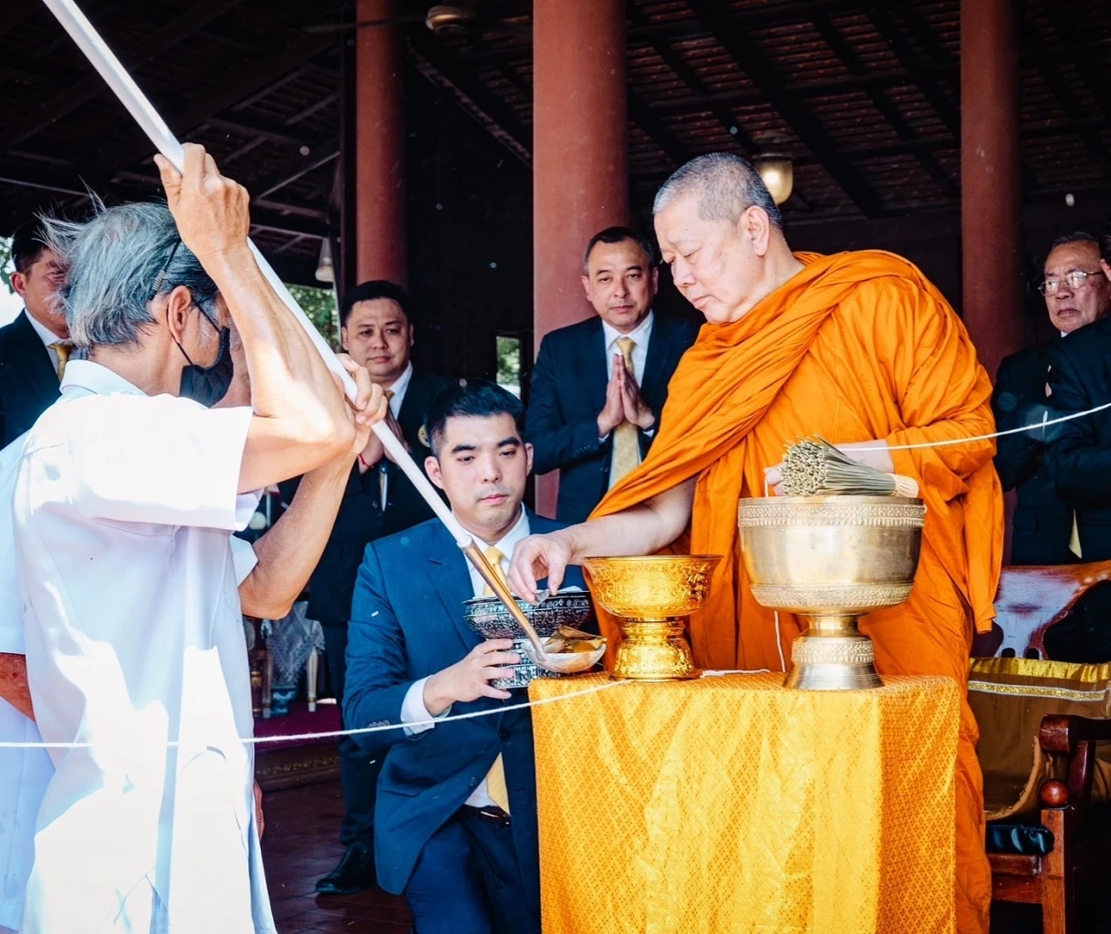 "ปธ.ศาลอุทธรณ์" ร่วมพิธีเททองหล่อ "พระนิรโรคันตราย" ประดิษฐานเนติบัณฑิตยสภา