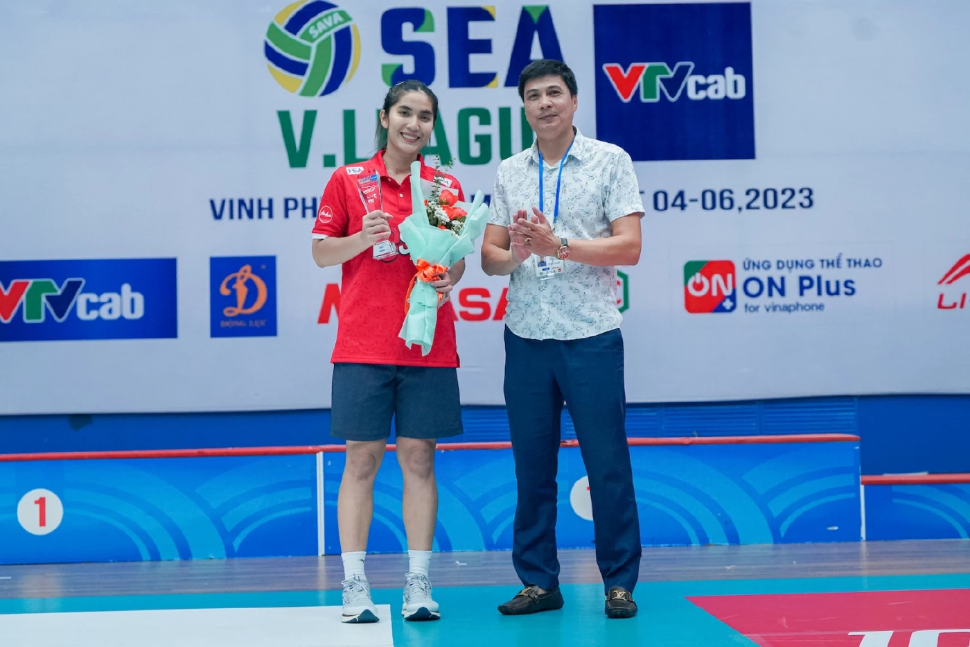 สรุปทุกรางวัล "ซี วี.ลีก" สนามแรก "เพียว-อัจฉราพร" ซิว MVP