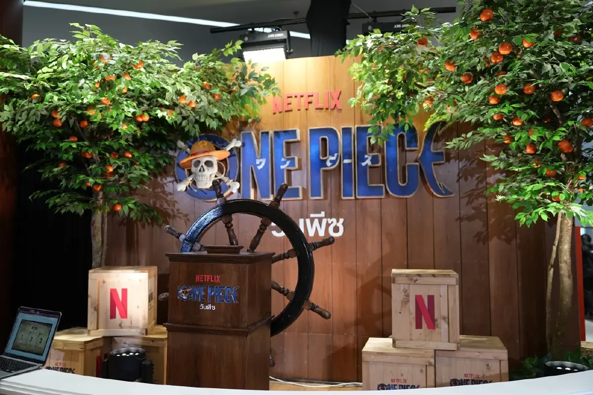 Netflix เอาใจกลุ่มหมวกฟาง  เนรมิตโลก ONE PIECE มาไว้ที่ไทย