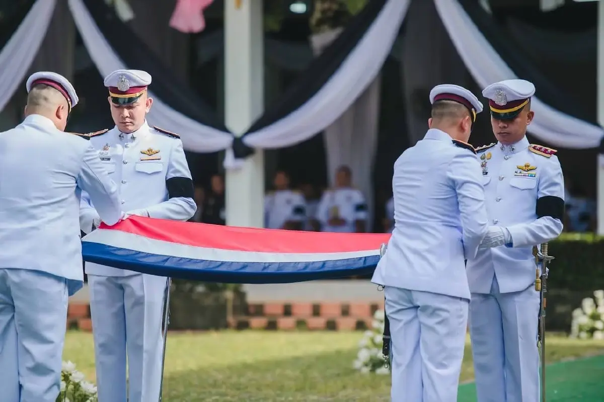 พระราชทานเพลิงศพ "ดาบวีระวัฒน์" สมเกียรติ วีระบุรุษ บช.ปส.