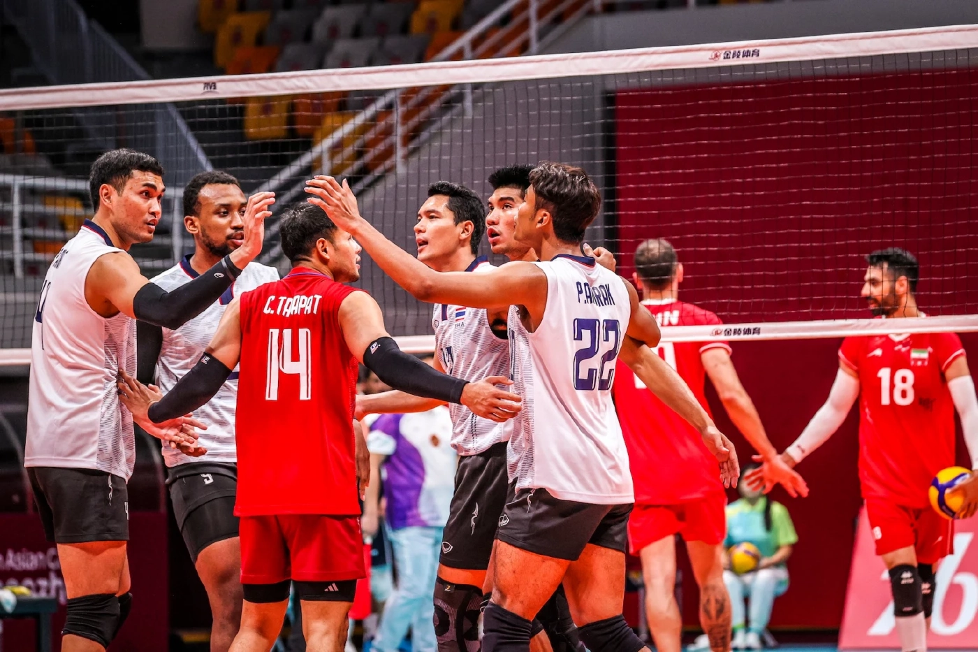 ลูกยางหนุ่มไทยพ่ายอิหร่าน 0-3 เซต ร่วงแข่งรอบจัดอันดับ ศึกเอเชียนเกมส์