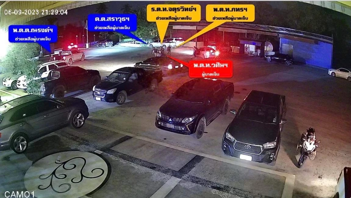 เปิดรายชื่อตำรวจรอดคดี หลังวงจรปิดชี้ชัด ช่วย "สารวัตรแบงค์" กับ "รองวศิน"