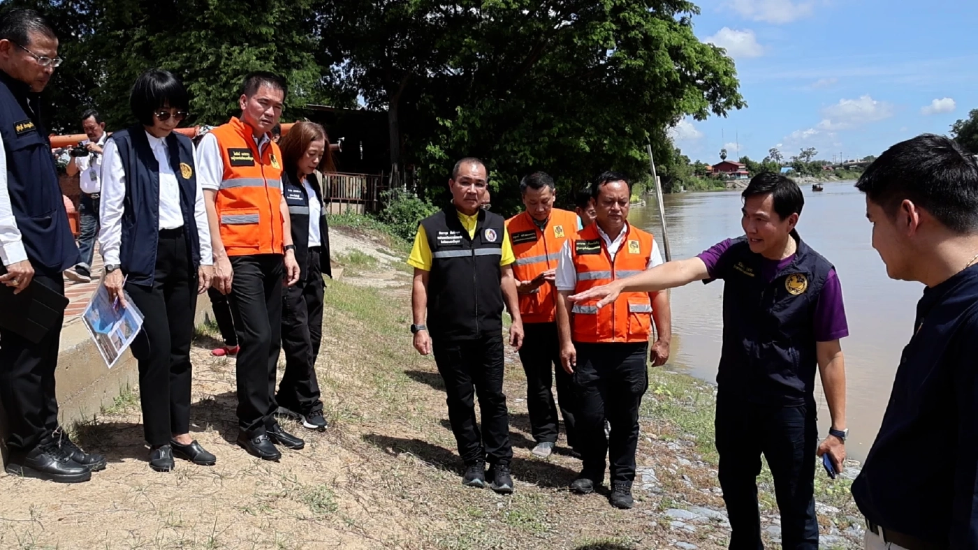 ผู้ว่าฯ ยัน ระบายน้ำท้ายเขื่้อนเจ้าพระยา ไม่กระทบ ขออย่าตื่นตระหนก
