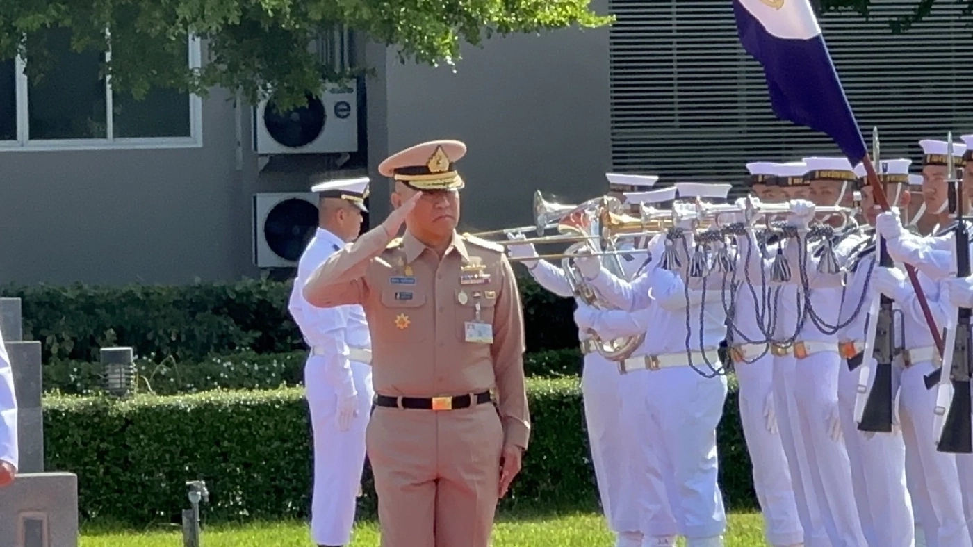 "ผบ.ทร." อำลาหน่วยทร. ฝากรักษาเอกลักษณ์ "สามัคคี-ซื่อสัตย์สุจริต"