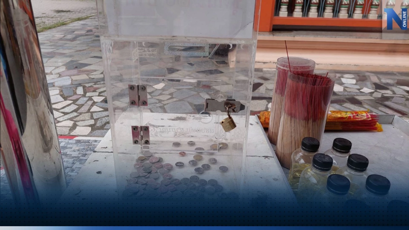 เจ้าอาวาสโพตส์คลิปโจรฉกเงินวัด เตือนอย่าทำอีก