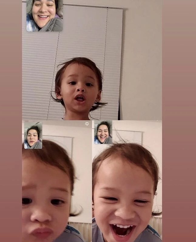 "อุ๊งอิ๊ง" ส่งกำลังใจแนะนำ "นาตาลี" ติดโควิดครั้งแรกขณะตั้งครรภ์ 24 สัปดาห์