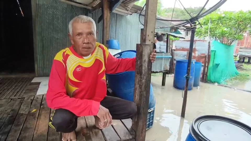 นายเมล็ด บางจาก ชาวเลอุรักลาโว้ย 