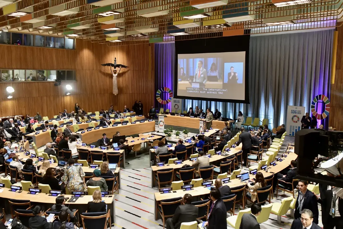 "เศรษฐา"ประกาศจุดยืนไทยบนเวทีสหประชาชาติพร้อมขับเคลื่อน SDGs