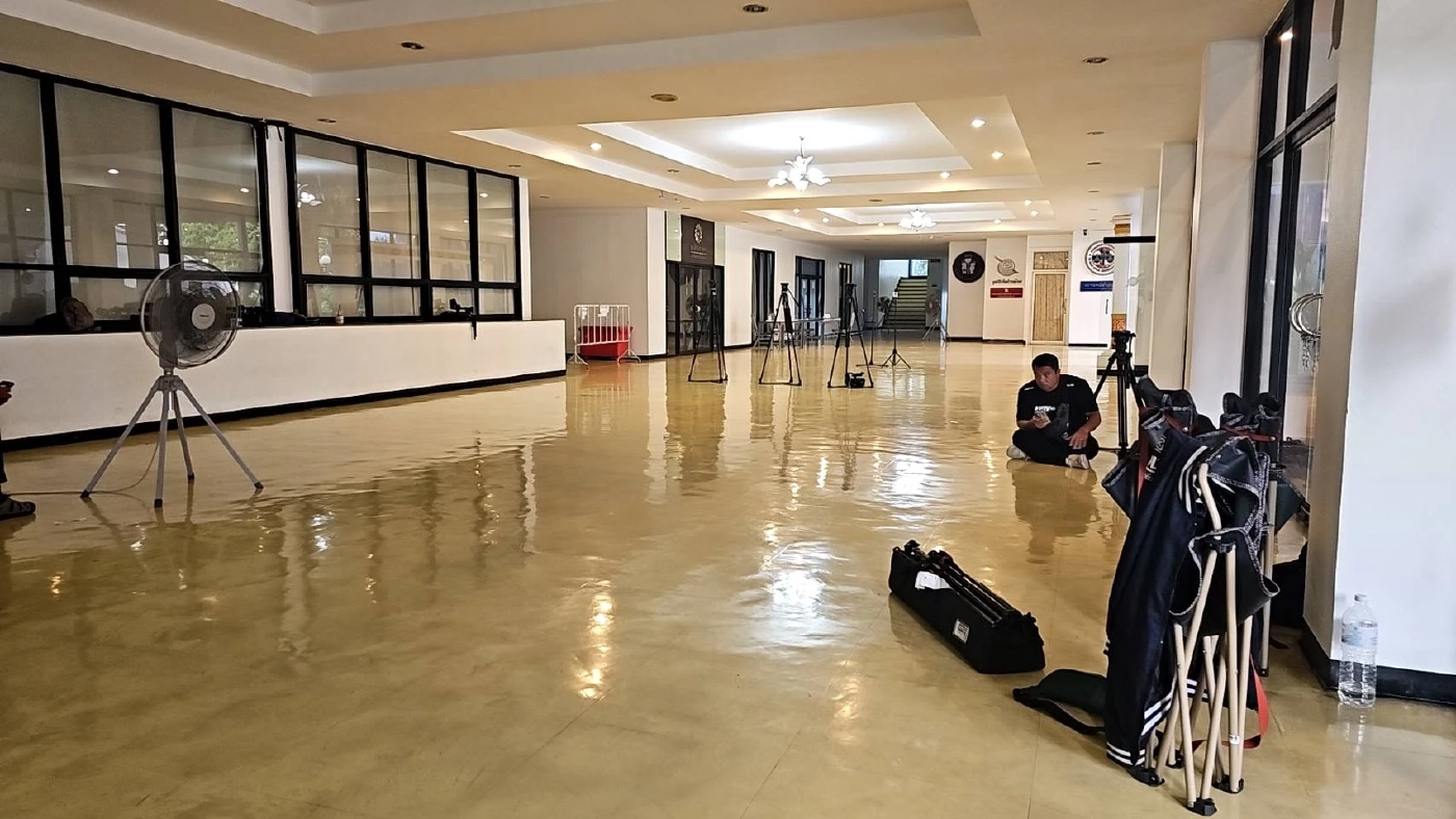 บรรยากาศที่สโมสรตำรวจ