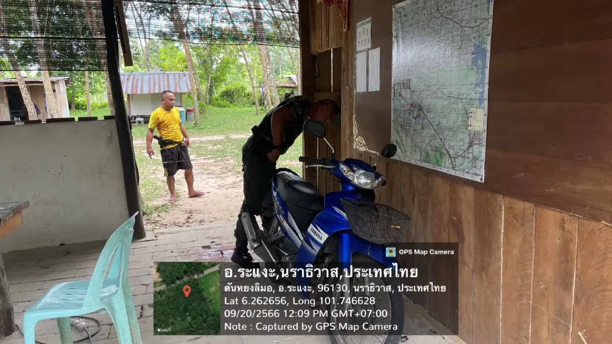 สลด! "ส.ต.อ." ลั่นไกใส่เพื่อนร่วมฐานปฏิบัติการบ้านลาลู จ.นราธิวาส
