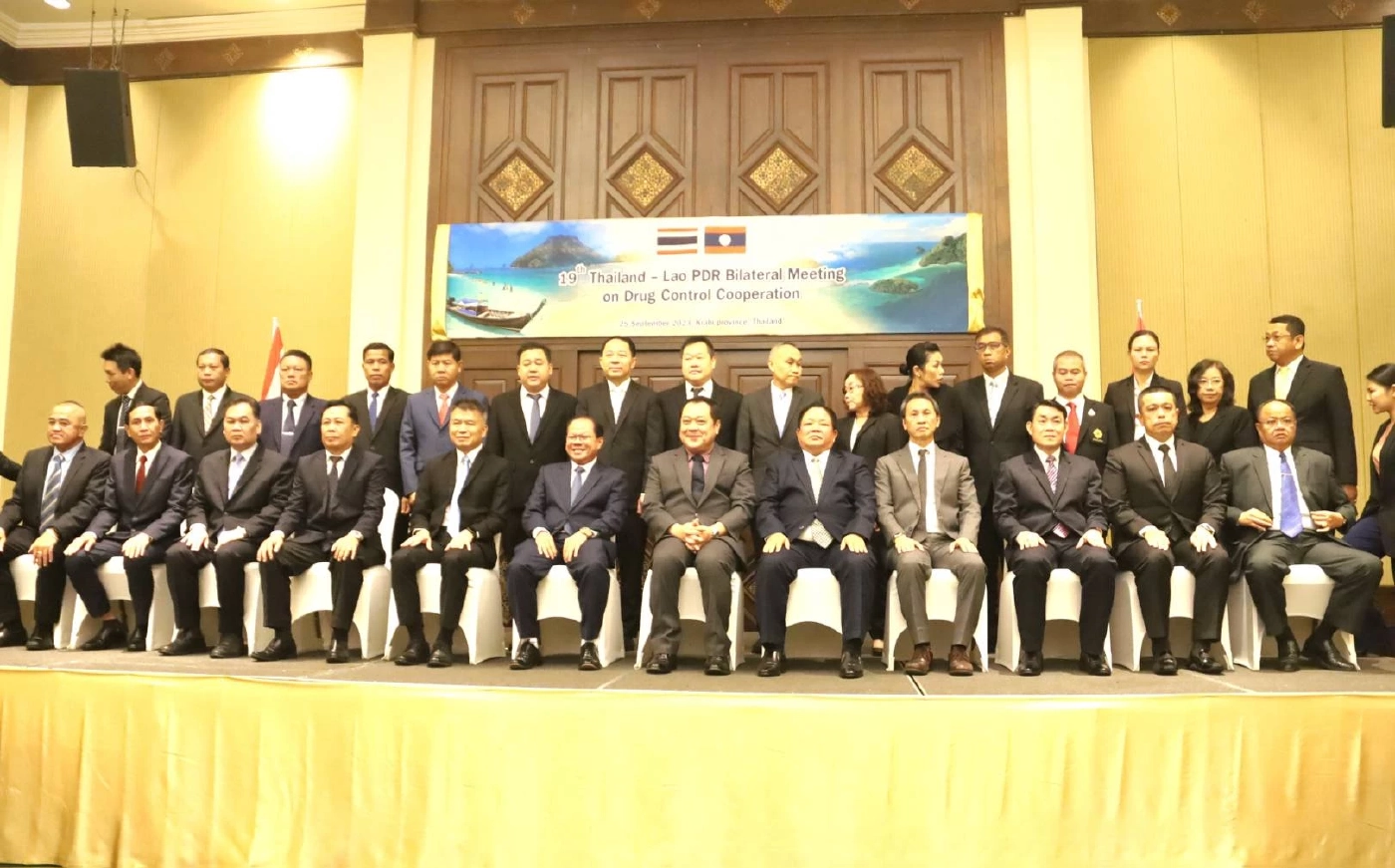 "ไทย-ลาว" จับมือทวิภาคี ร่วมแก้ปัญหายาเสพติด ยกเป็น "วาระนานาชาติ"