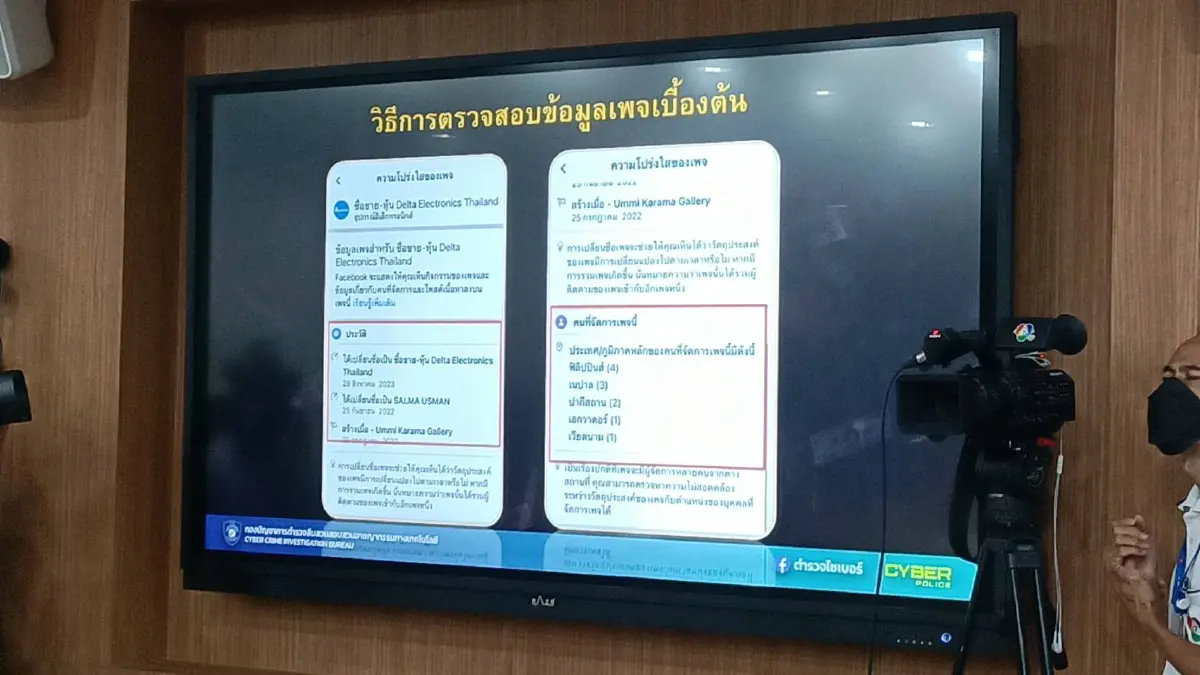ตร.ไซเบอร์แถลงปฎิบัติการยุบวงจร หลอกลงทุนกลุ่มอมตะเฟส 2