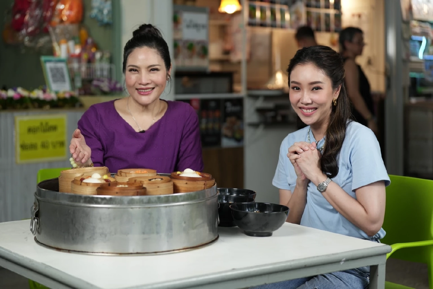 เปิดหัวใจ อรอนงค์ ปัญญาวงศ์ กลางรายการ  กินสร้างสุข โสด-ไม่โสด!