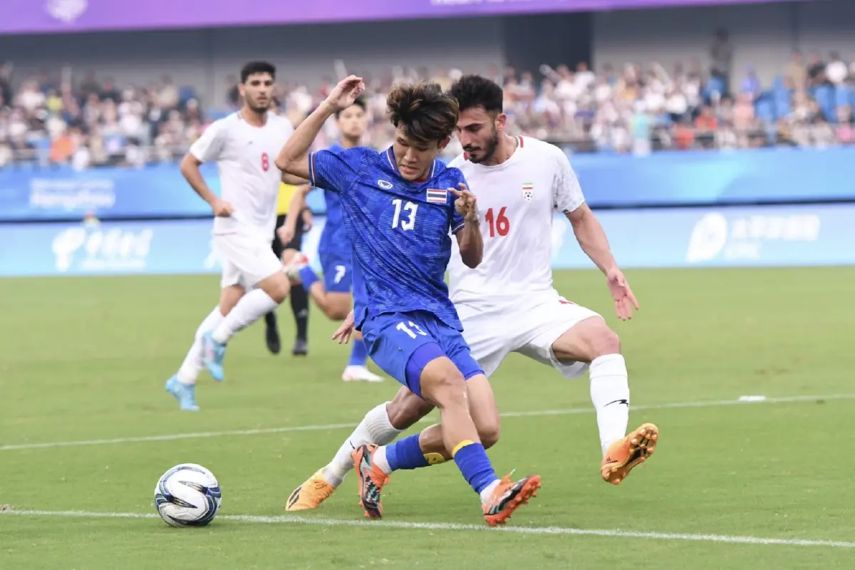 ทีมชาติไทย พ่าย อิหร่าน 0-2 ตกรอบ 16 ทีมสุดท้าย เอเชียนเกมส์