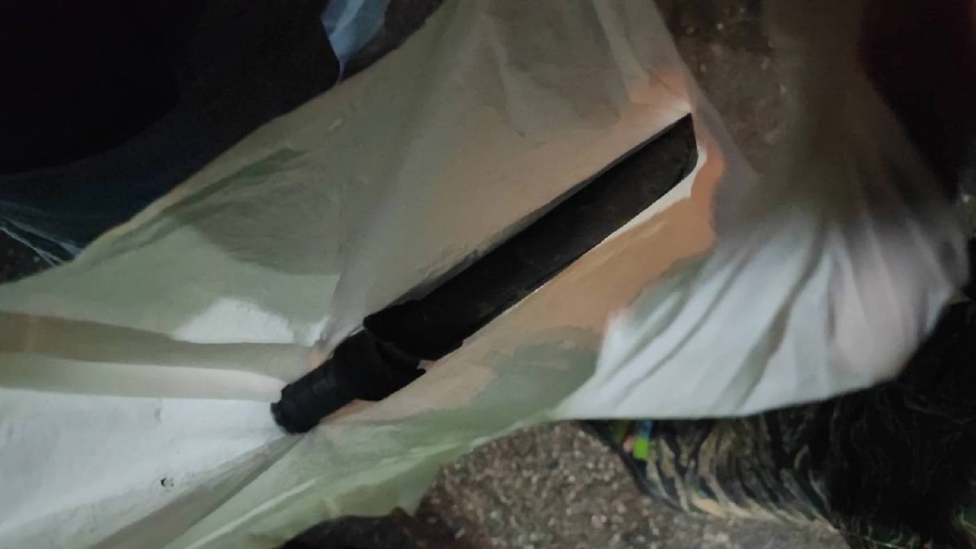 อาวุธมีดที่ใช้ก่อเหตุ