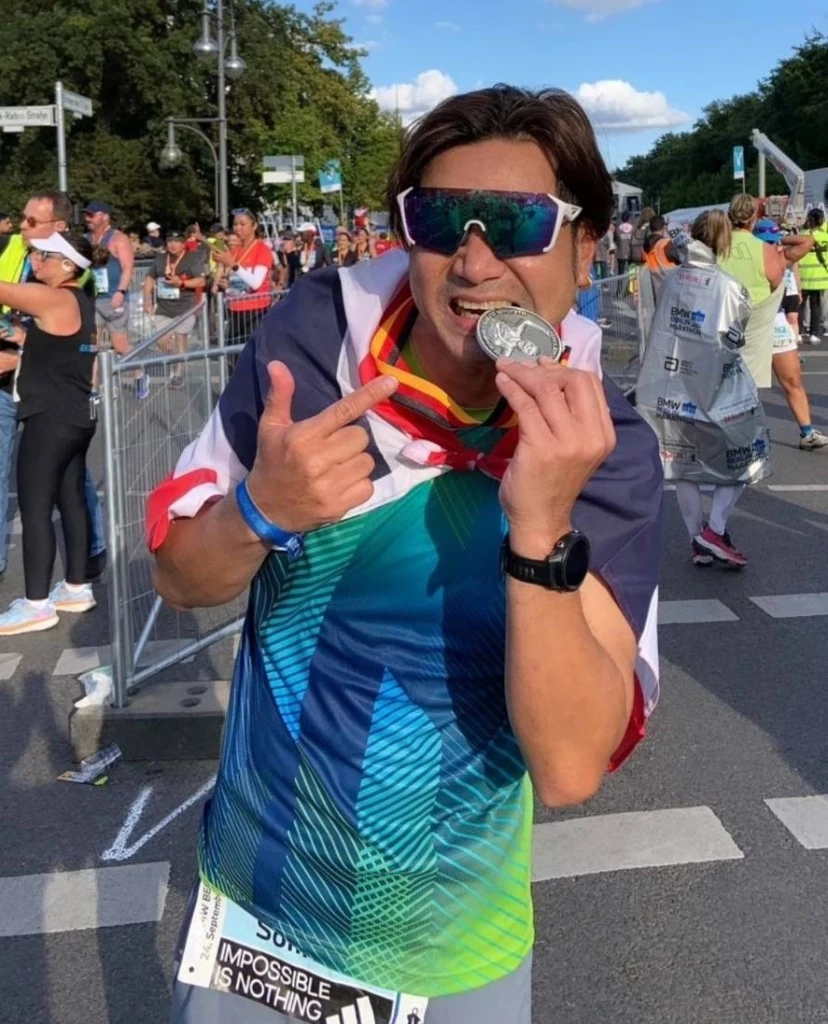 เต๋า สมชาย สุดจัด วิ่งมาราธอน เบอร์ลิน แฟน ๆ แห่ชื่นชม