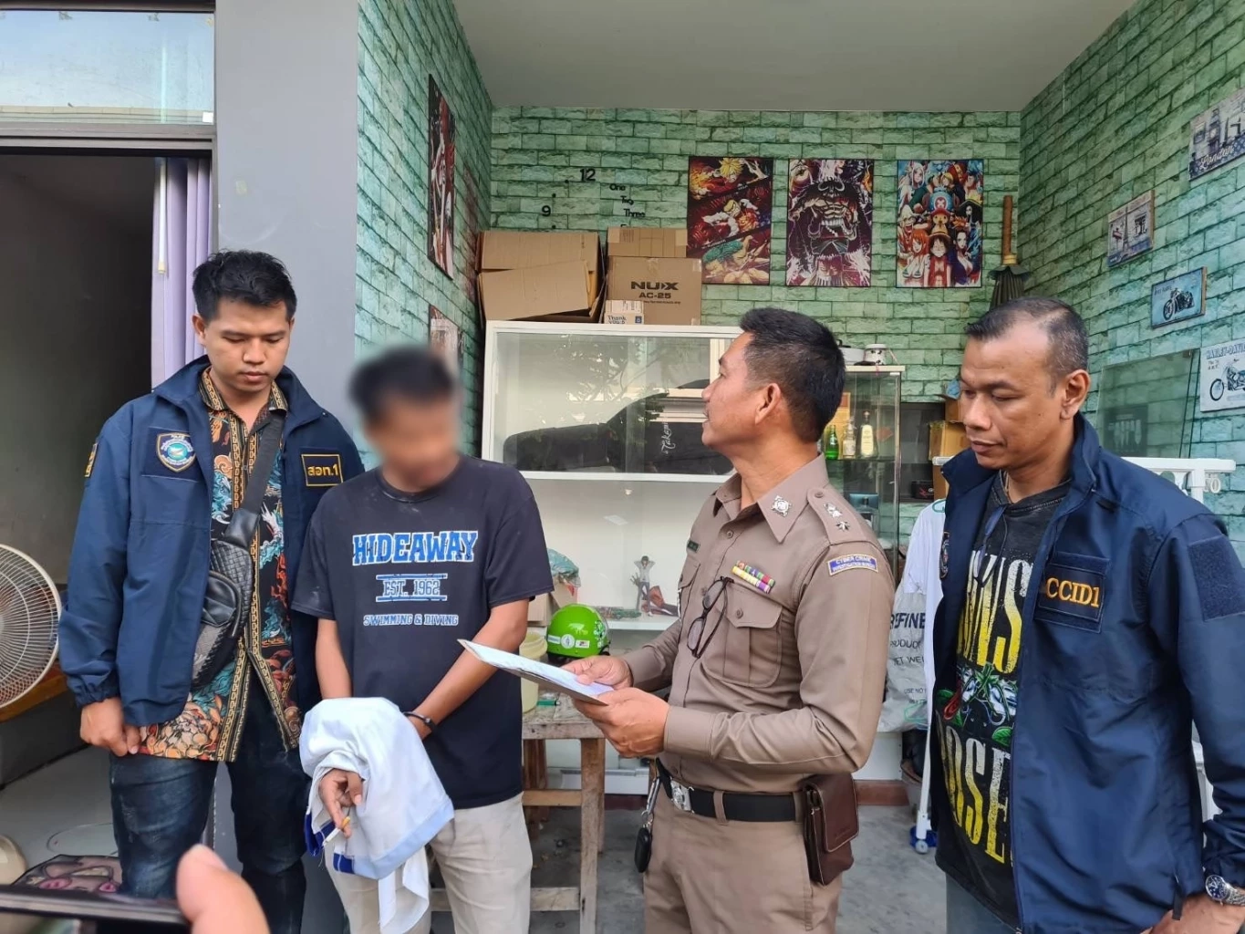 ตร.ไซเบอร์บุกจับ 5 หัวโจก เครือข่ายหลอกส่งลิงก์ ลวงติดตั้งแอปฯดูดเงิน