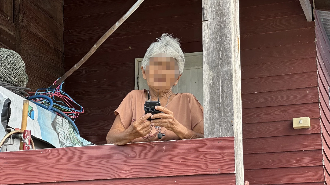 น.ส.ลัดดา วงศ์สุนทร อายุ 73 ปี ชาวบ้าน ม.4 