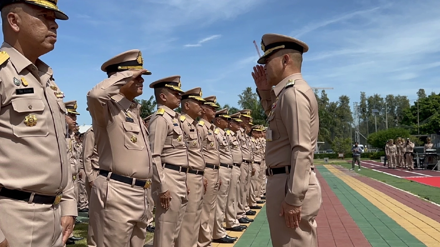 "ผบ.ทร." อำลาหน่วยทร. ฝากรักษาเอกลักษณ์ "สามัคคี-ซื่อสัตย์สุจริต"