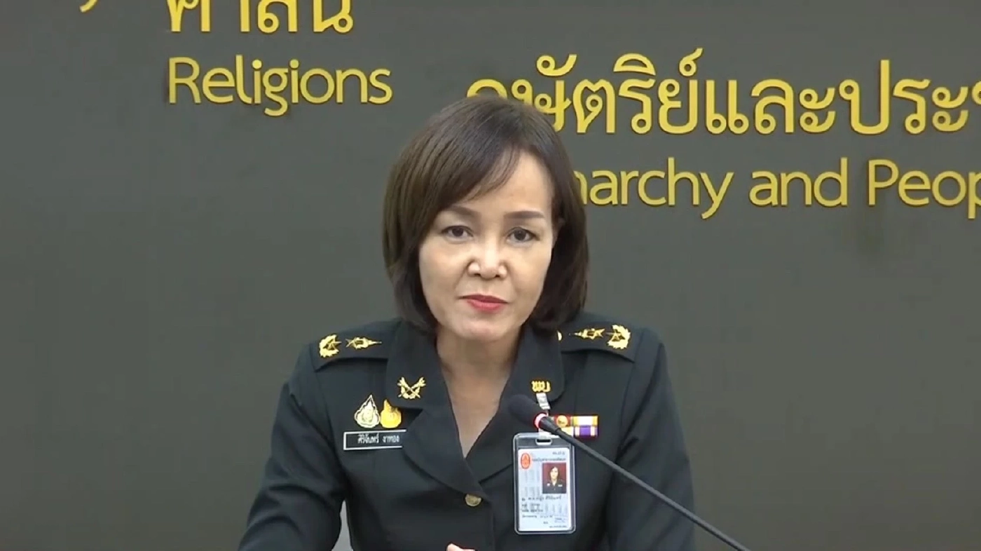 พล.ต.หญิงศิริจันทร์ งาทอง รองโฆษกกองทัพบก